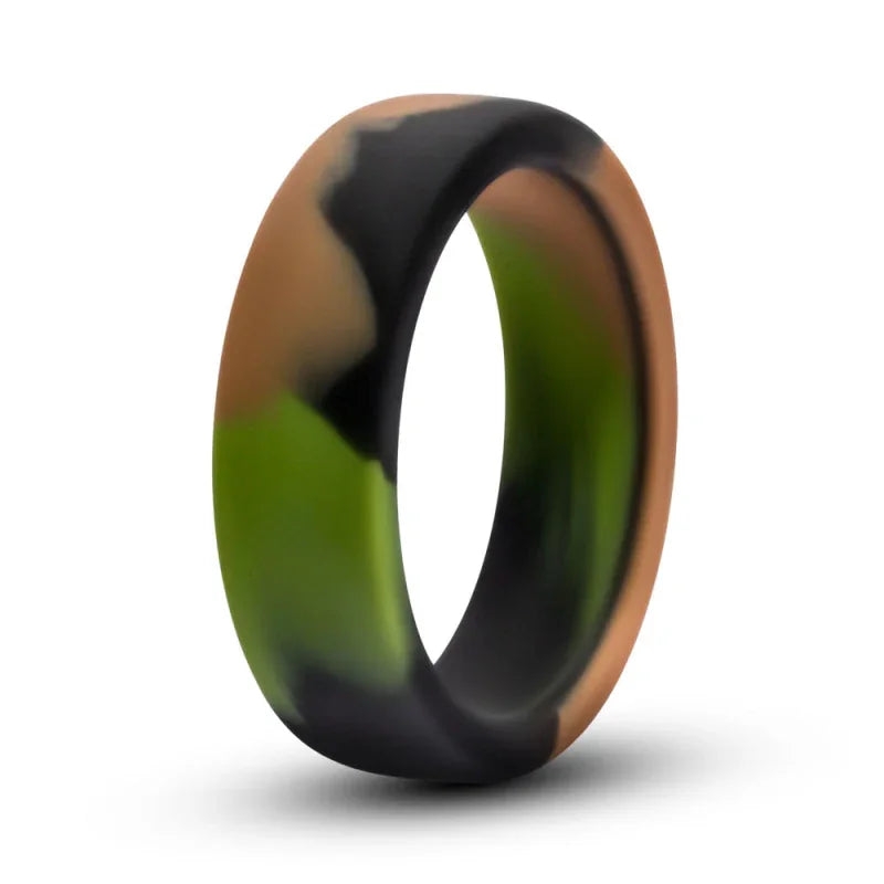 Performance - Silicone Camo Cock Ring - Green Camoflauge - MyPleasure