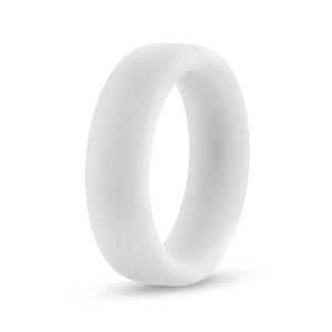 Performance - Silicone Glo Cock Ring - White Glow - MyPleasure