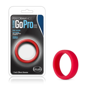 Performance - Silicone Go Pro Cock Ring - Red - MyPleasure