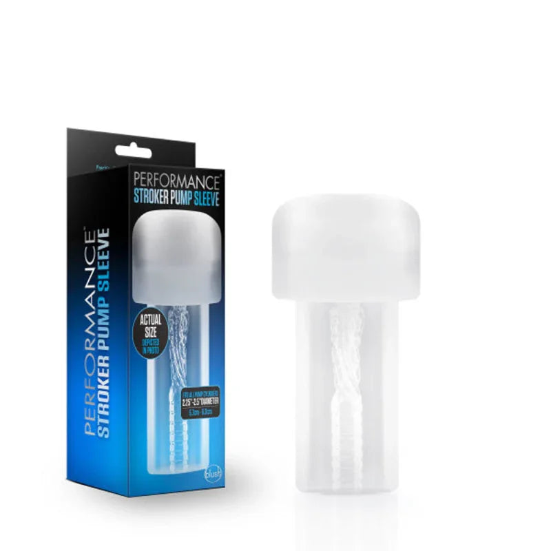Performance - Stroker Pump Sleeve - Clear - MyPleasure