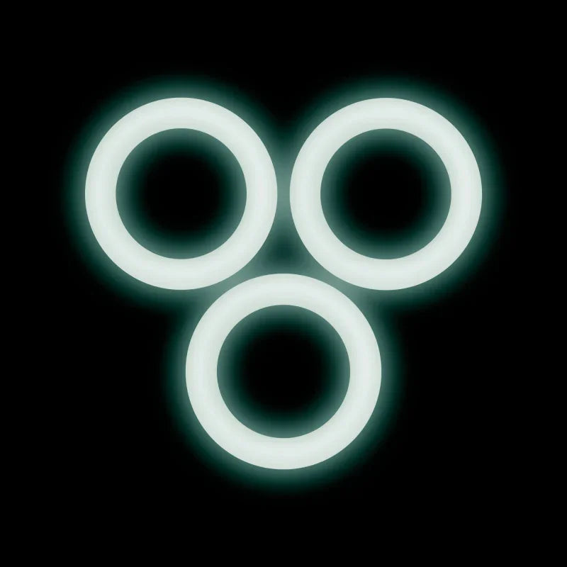 Performance - Vs2 Pure Premium Silicone Cockrings - Small - White - MyPleasure