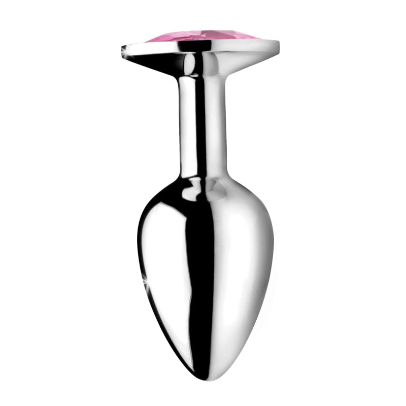 Pink Gem Anal Plug - Large