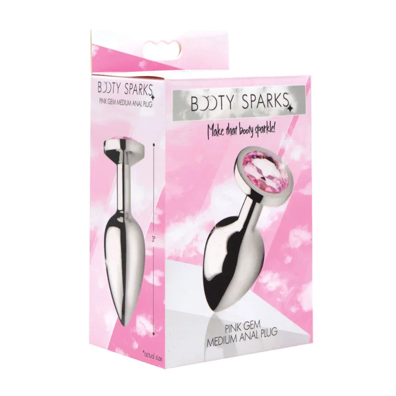 Pink Gem Anal Plug - Medium - MyPleasure