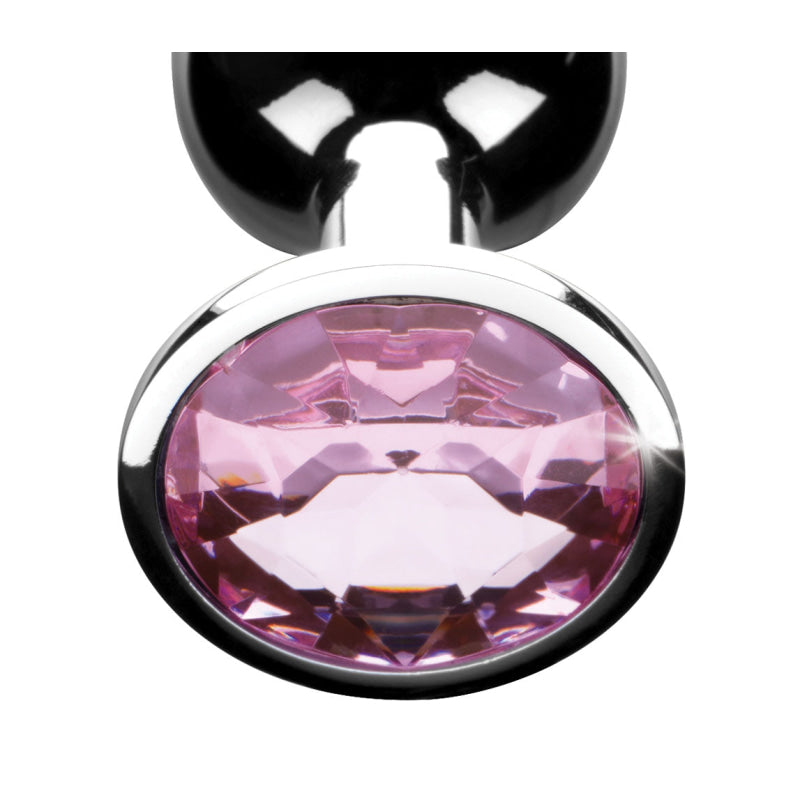 Pink Gem Anal Plug - Small