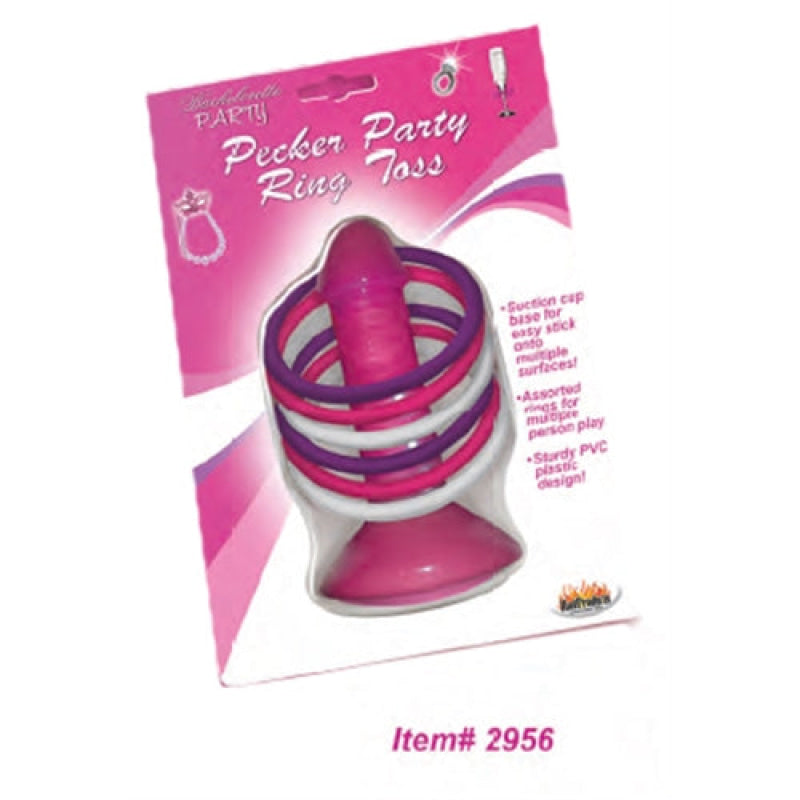 Pink Pecker Party Ring Toss