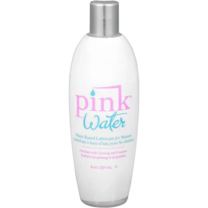 Pink Water Based Lubricant for Women 8 Oz Flip Top Bottle - MyPleasure