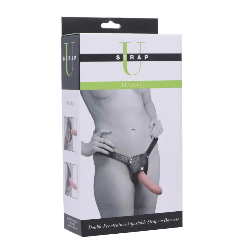 Plena II Double Penetration Adjustable Strap on Harness - MyPleasure