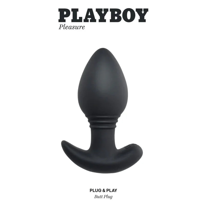 Plug and Play - Butt Plug - Black - MyPleasure