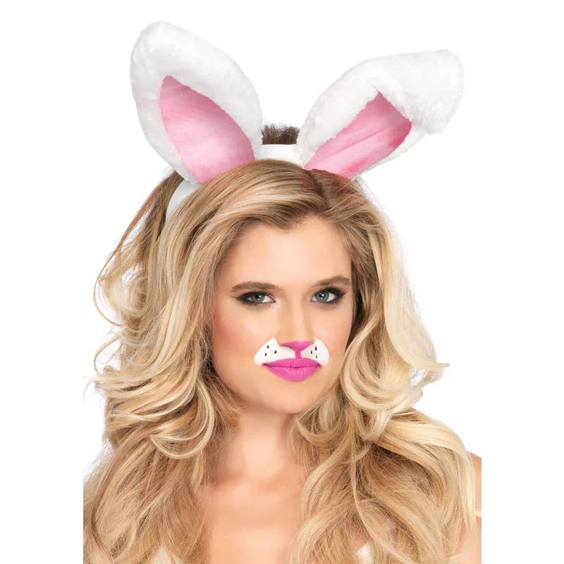 Plush Bunny Rabbit Ears Headband - MyPleasure