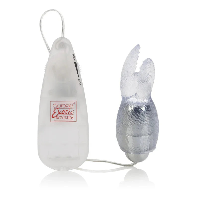 Pocket Exotics Snow Bunny Bullet - Clear - MyPleasure