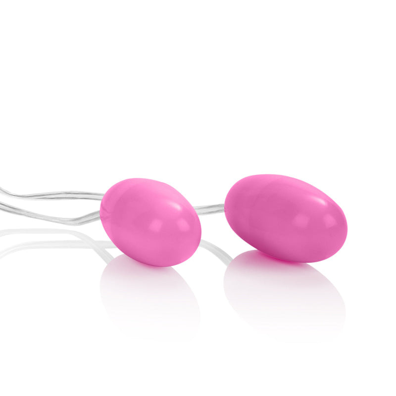 Pocket Exotics Vibrating Double Pink Passion Bullets - Pink