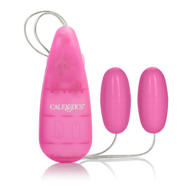 Pocket Exotics Vibrating Double Pink Passion Bullets - Pink