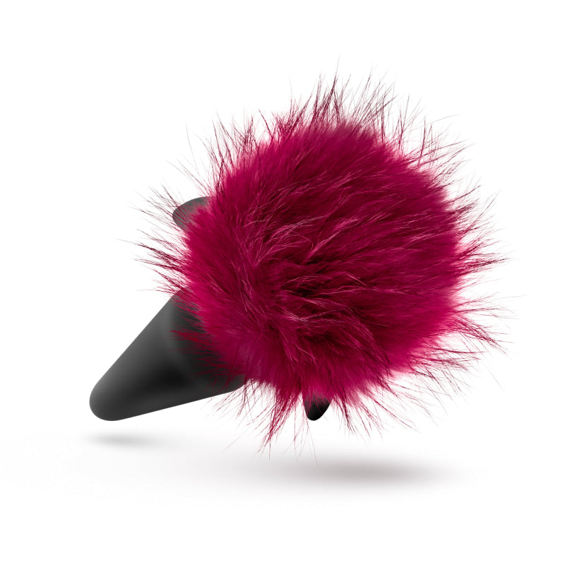 Pom Plugs Fur Pom Pom - Burgundy