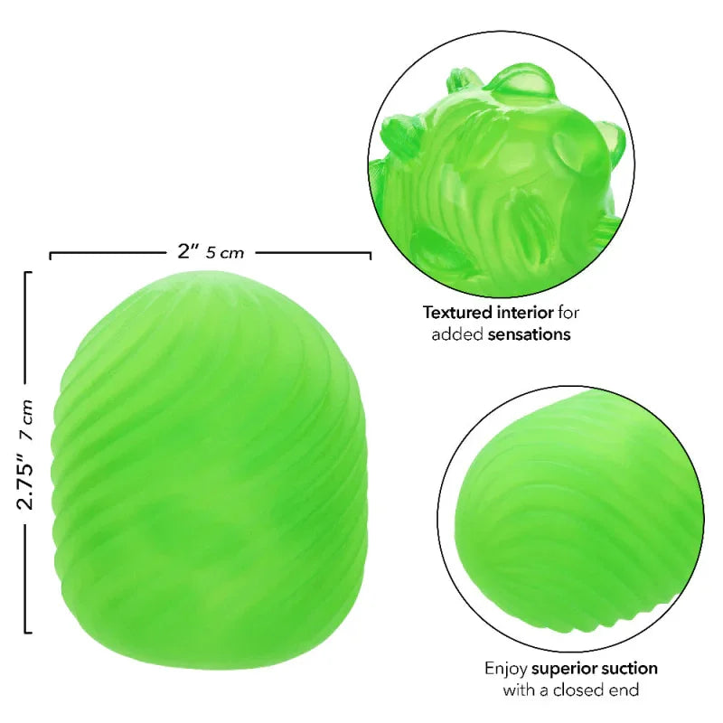 Pop Sock Textured - Green - MyPleasure