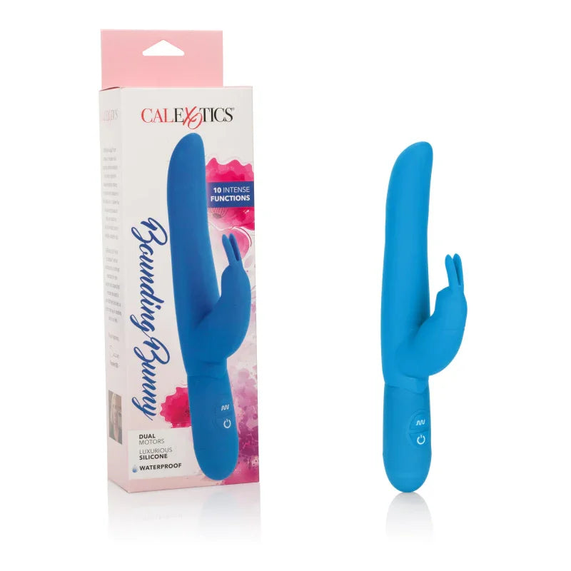 Posh 10-Function Silicone Bounding Bunny - Blue - MyPleasure
