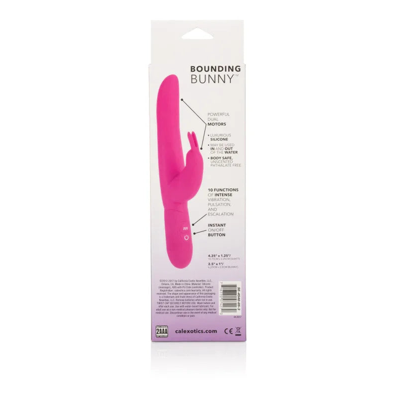 Posh 10-Function Silicone Bounding Bunny - Pink - MyPleasure