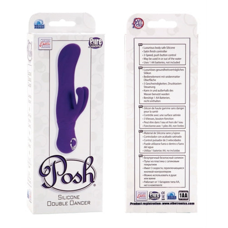 Posh Silicone Double Dancer - Purple