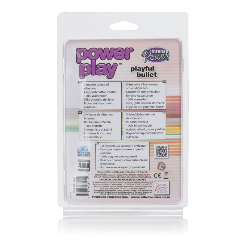 Power Play Playful Bullet - Purple