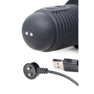 Power Pounder Vibrating and Thrusting Silicone Dildo - MyPleasure