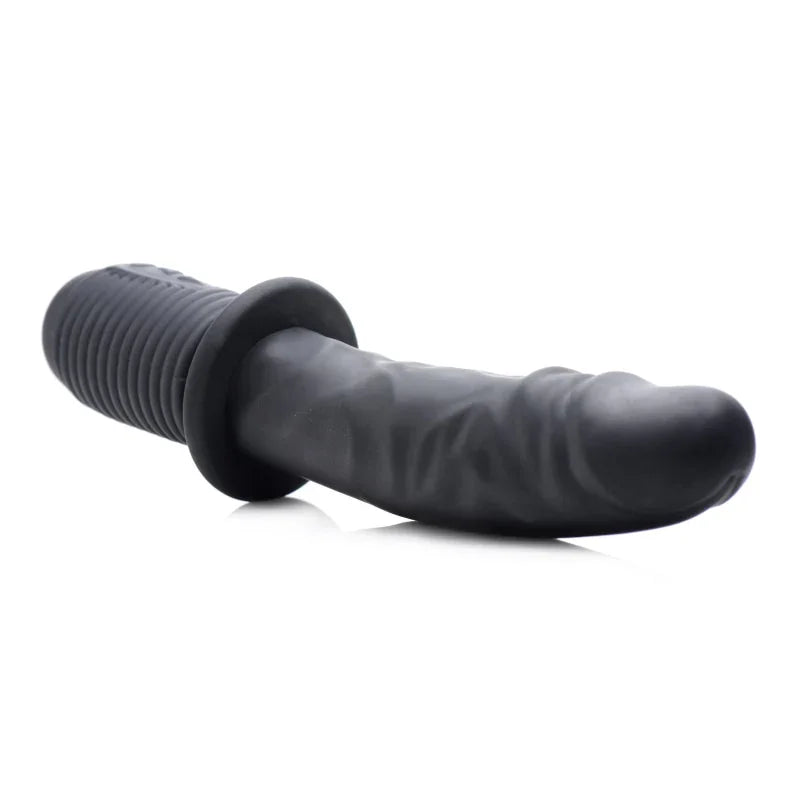 Power Pounder Vibrating and Thrusting Silicone Dildo - MyPleasure