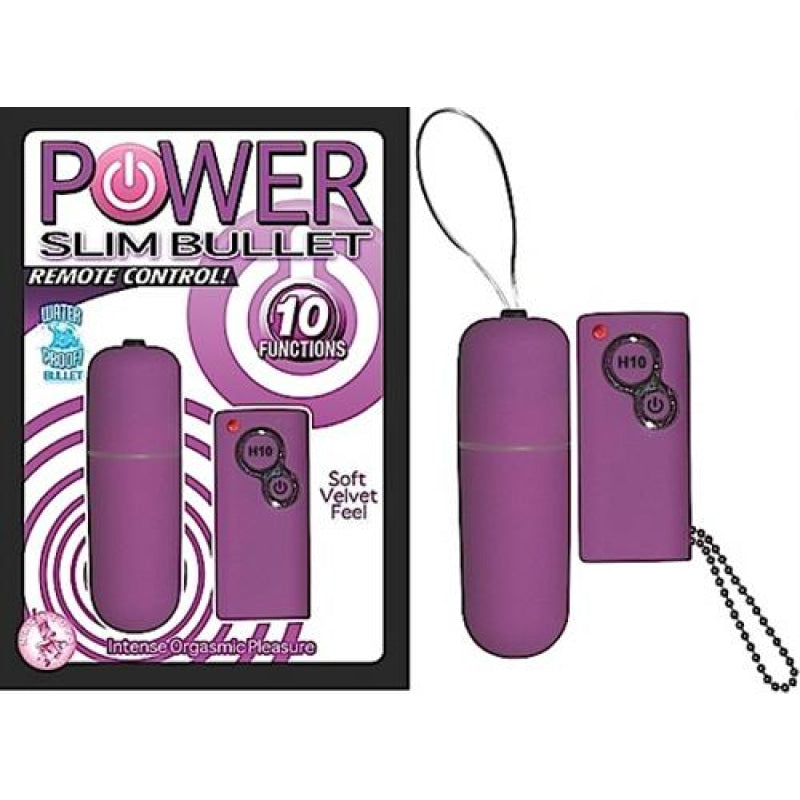 Power Slim Bullet Remote Control - Purple