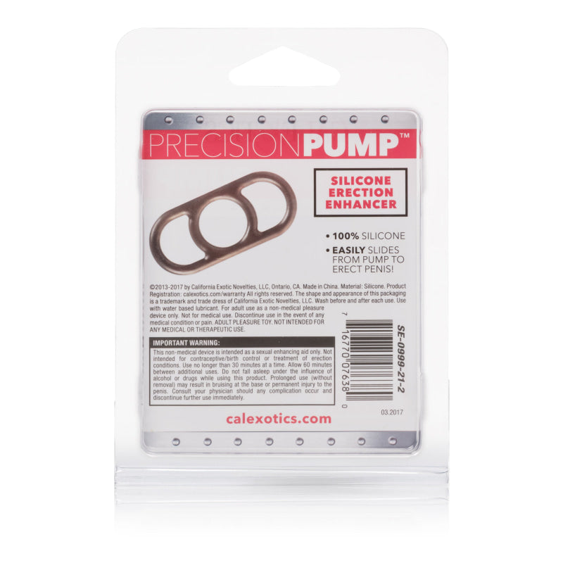 Precision Pump Silicone Erection Enhancer - Smoke