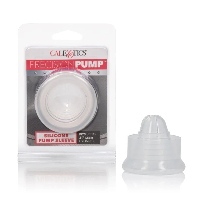 Precision Pump Silicone Pump Sleeve - Clear - MyPleasure
