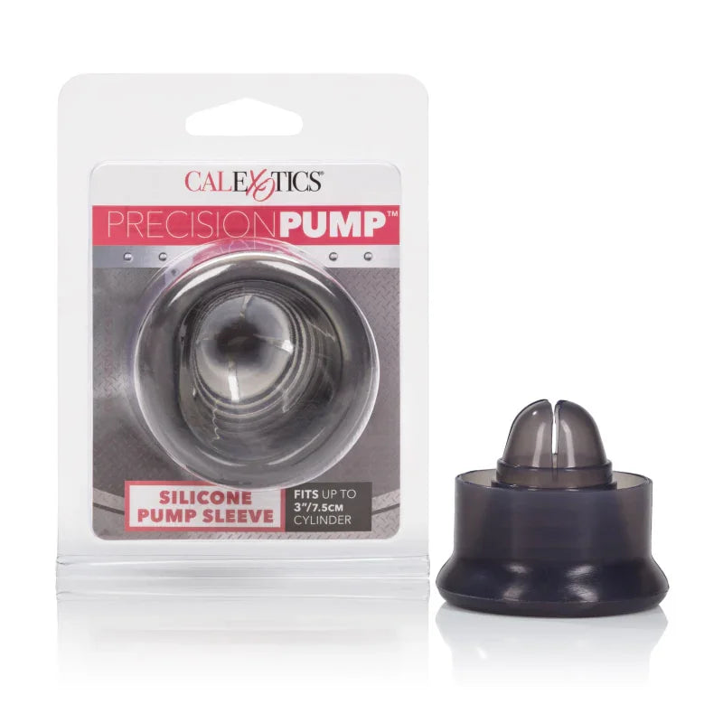 Precision Pump Silicone Pump Sleeve - Smoke - MyPleasure