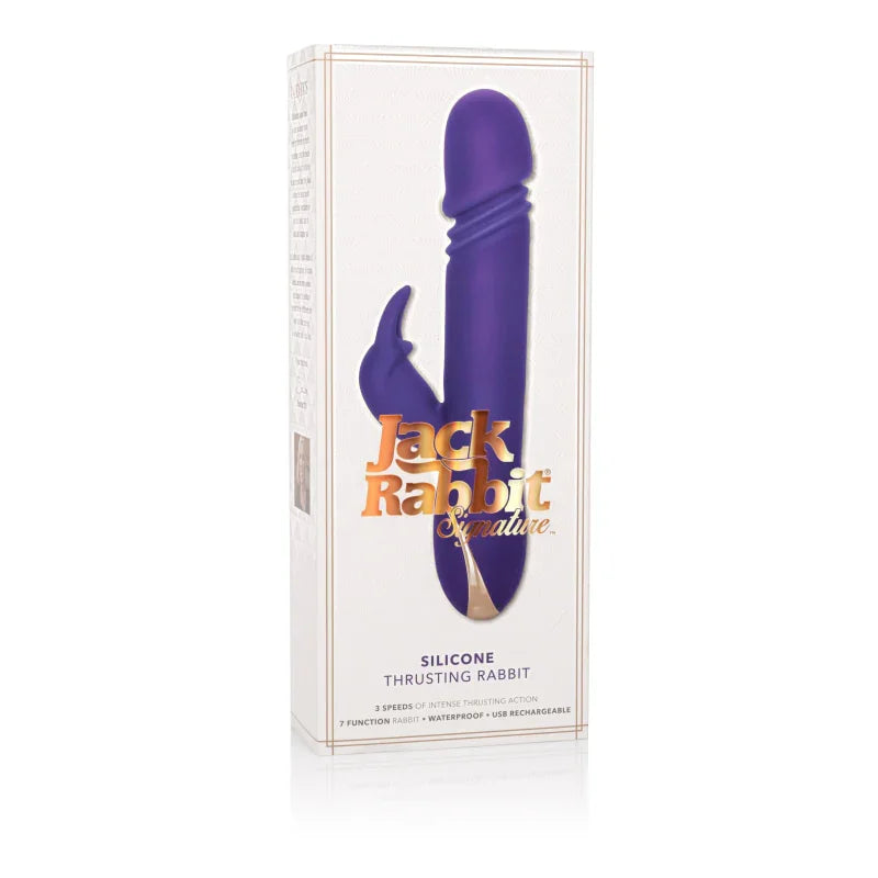 Premium Jack Rabbit Silicone Thrusting Rabbit - MyPleasure