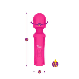 Presale Only - Mighty Muse - Hot Pink - Powerful Personal Wand - Massager - MyPleasure