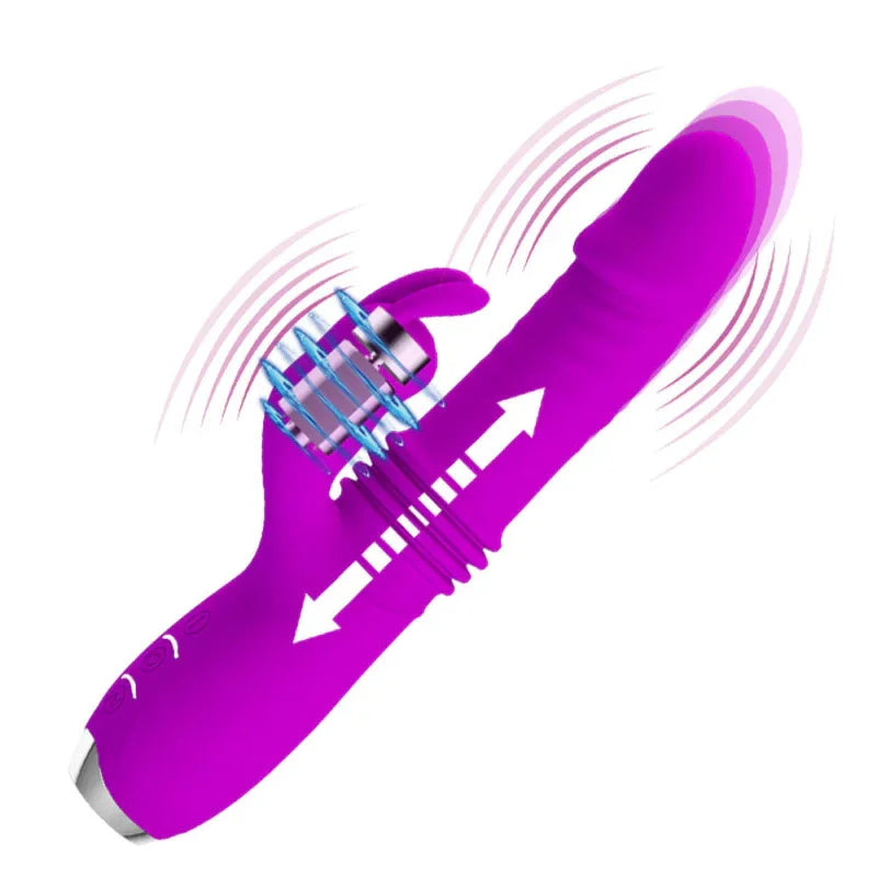 Pretty Love Dorothy Thrusting Rabbit Vibrator - MyPleasure
