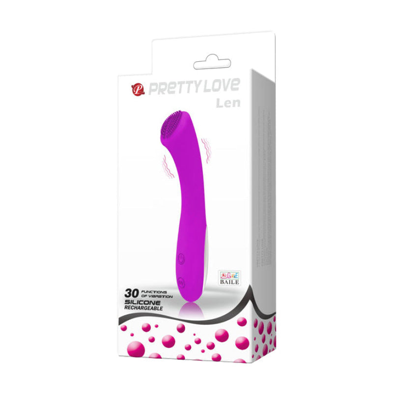 Pretty Love Len Rechargeable Wand - Purple