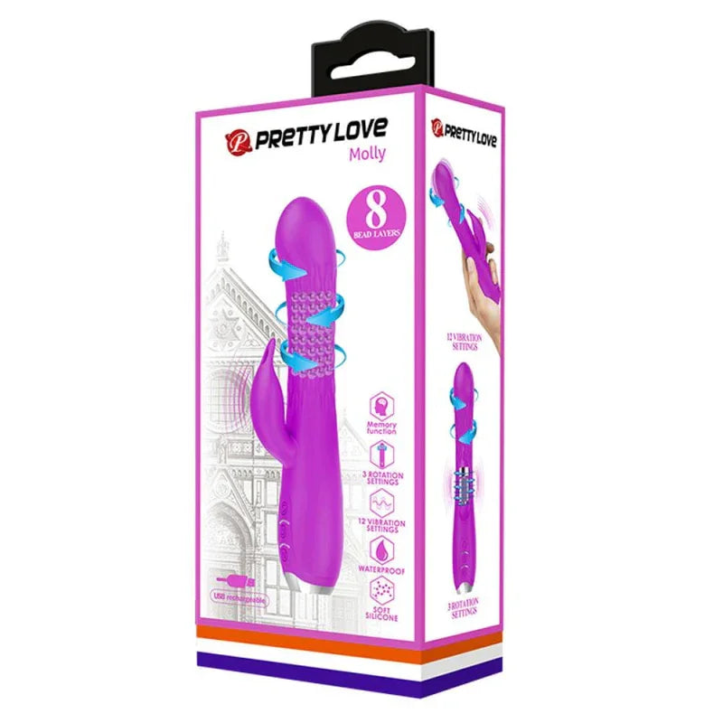 Pretty Love Molly Rotating Vibrator - MyPleasure