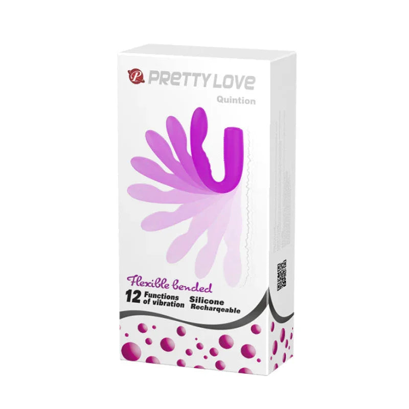 Pretty Love Quintion Flexible Bend Rechargeable Vibe - MyPleasure