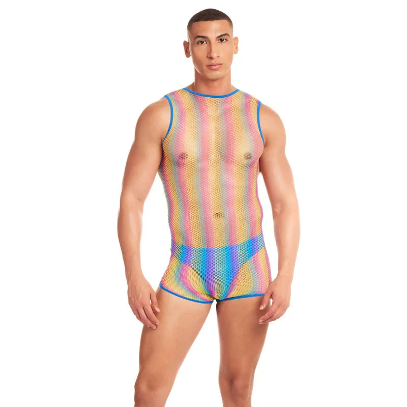 Pride Star 2pc Set - Small/medium - Rainbow - MyPleasure