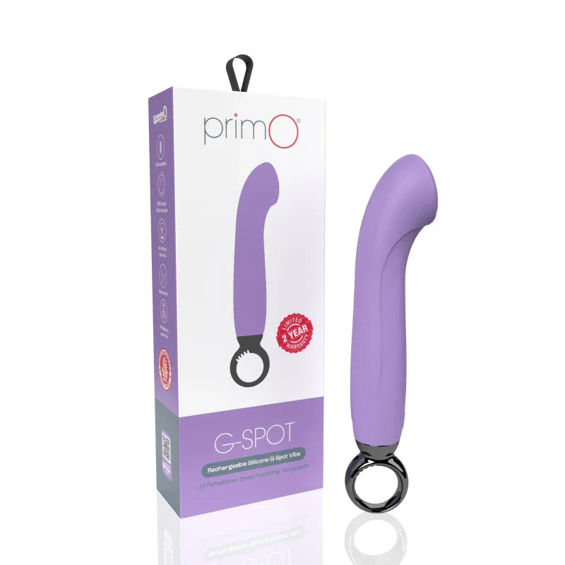 Primo G-Spot Rechargeable Vibrator - Lilac - MyPleasure