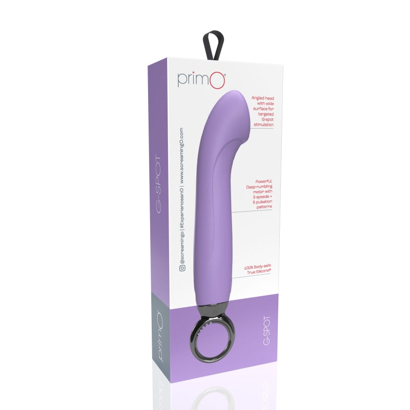 Primo G-Spot Rechargeable Vibrator - Lilac