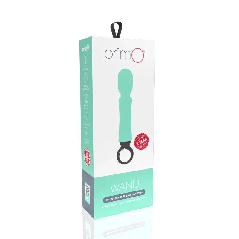 Primo Wand Rechargeable Vibe - Kiwi - MyPleasure