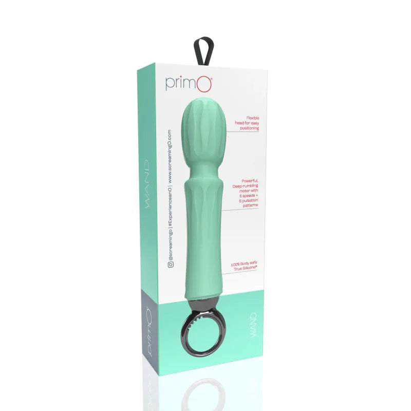 Primo Wand Rechargeable Vibe - Kiwi - MyPleasure