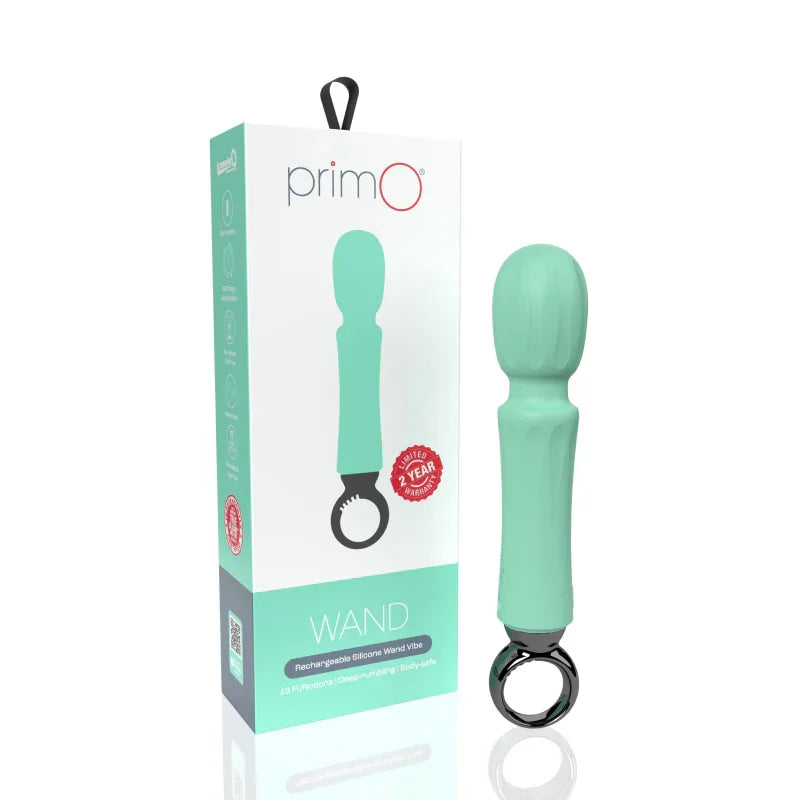 Primo Wand Rechargeable Vibe - Kiwi - MyPleasure