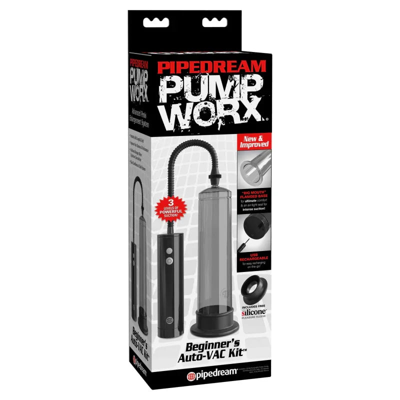 Pump Worx Beginners Auto Vac Kit - MyPleasure