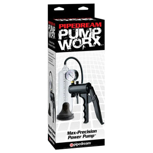 Pump Worx Max-Precision Power Pump - Black - MyPleasure