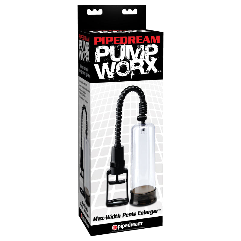 Pump Worx Max-Width Penis Enlarger - Black