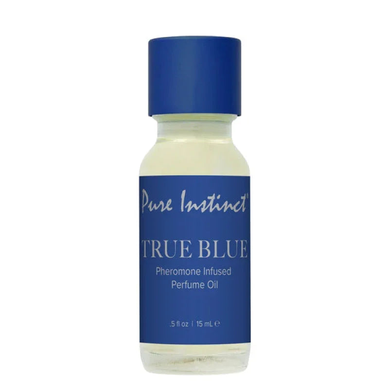 Pure Instinct Pheromone Perfume Oil Original Dropper True Blue 15ml .5fl Oz - MyPleasure