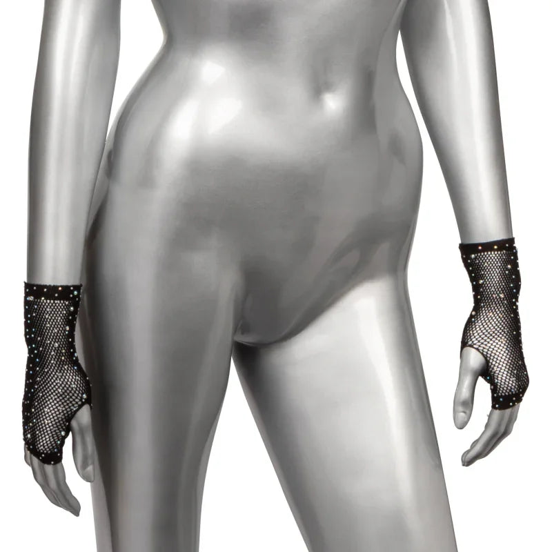 Radiance Fingerless Gloves - Black - MyPleasure