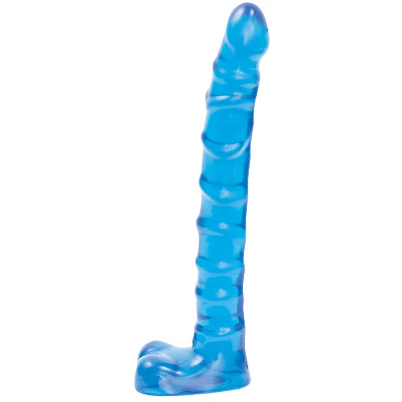 Raging Hard-Ons Slimline Cobalt Blue Jellie - 9" Ballsy - MyPleasure