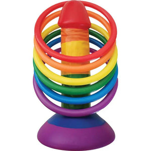 Rainbow Pecker Party Ring Toss - MyPleasure