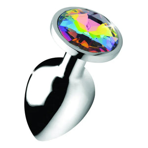 Rainbow Prism Gem Anal Plug - Large - MyPleasure