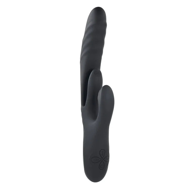 Rapid Rabbit - Vibrator - Black - MyPleasure