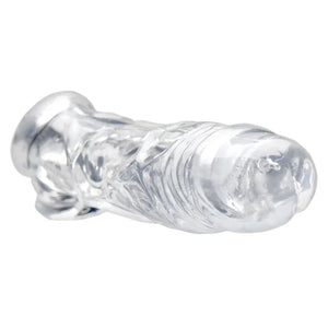 Realistic Clear Penis Enhancer and Ball Stretcher - MyPleasure